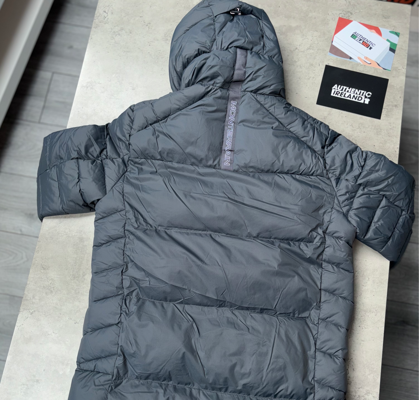MONTERRAIN EVEREST DOWN PUFFER JACKET - GREY